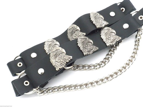 Stivali western biker pelle